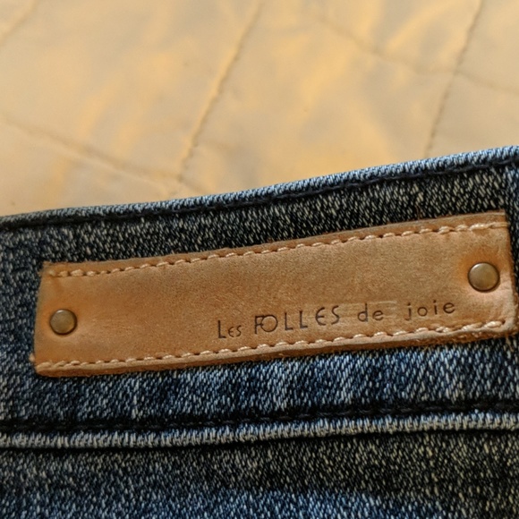 Les Folles de Joie jeans, size 29 - Picture 6 of 8